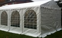 Professionele Partytent PVC 6x12x2,2 mtr in Wit