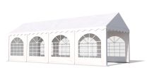 Professionele Partytent PVC 3x8x2,3 mtr in Wit