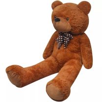  Teddybeer XXL 100 cm zacht pluche bruin