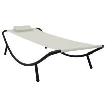  Tuinbed 200x90 cm staal crme