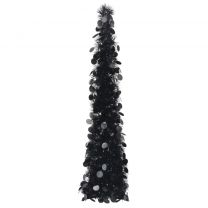  Kunstkerstboom pop-up 120 cm PET zwart