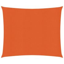  Zonnezeil 160 g/m 3,6x3,6 m HDPE oranje