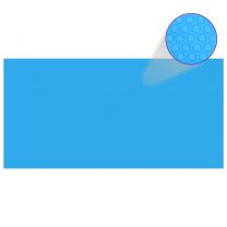  Zwembadhoes rechthoekig 1200x600 cm PE blauw