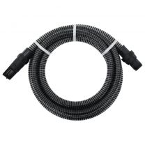  Zuigslang met PVC koppelingen 4 m 22 mm zwart