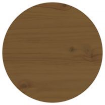  Tafelblad 30x2,5 cm massief grenenhout bruin