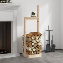  Houtblokhouder 33,5x30x110 cm massief grenenhout