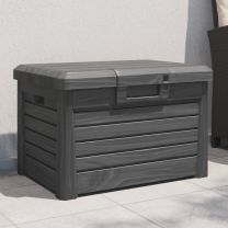  Kussenbox 73x50,5x46,5 cm polypropeen antracietkleurig