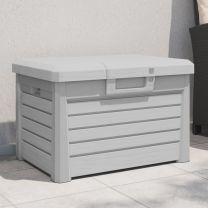  Kussenbox 73x50,5x46,5 cm polypropeen grijs