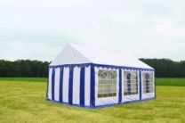 Classic Plus Partytent PVC 4x6x2 mtr in Wit-Blauw