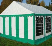 Classic Plus Partytent PVC 3x4x2 mtr in Wit-Groen