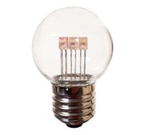 Led lamp Warm wit | Heldere kap | 1 watt – Waterdicht IP65