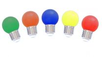 Set van 5 gekleurde ledlampen