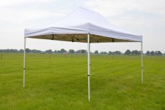 Opvouwbare Easy Up Partytent 3×4,5 meter Premium , Wit